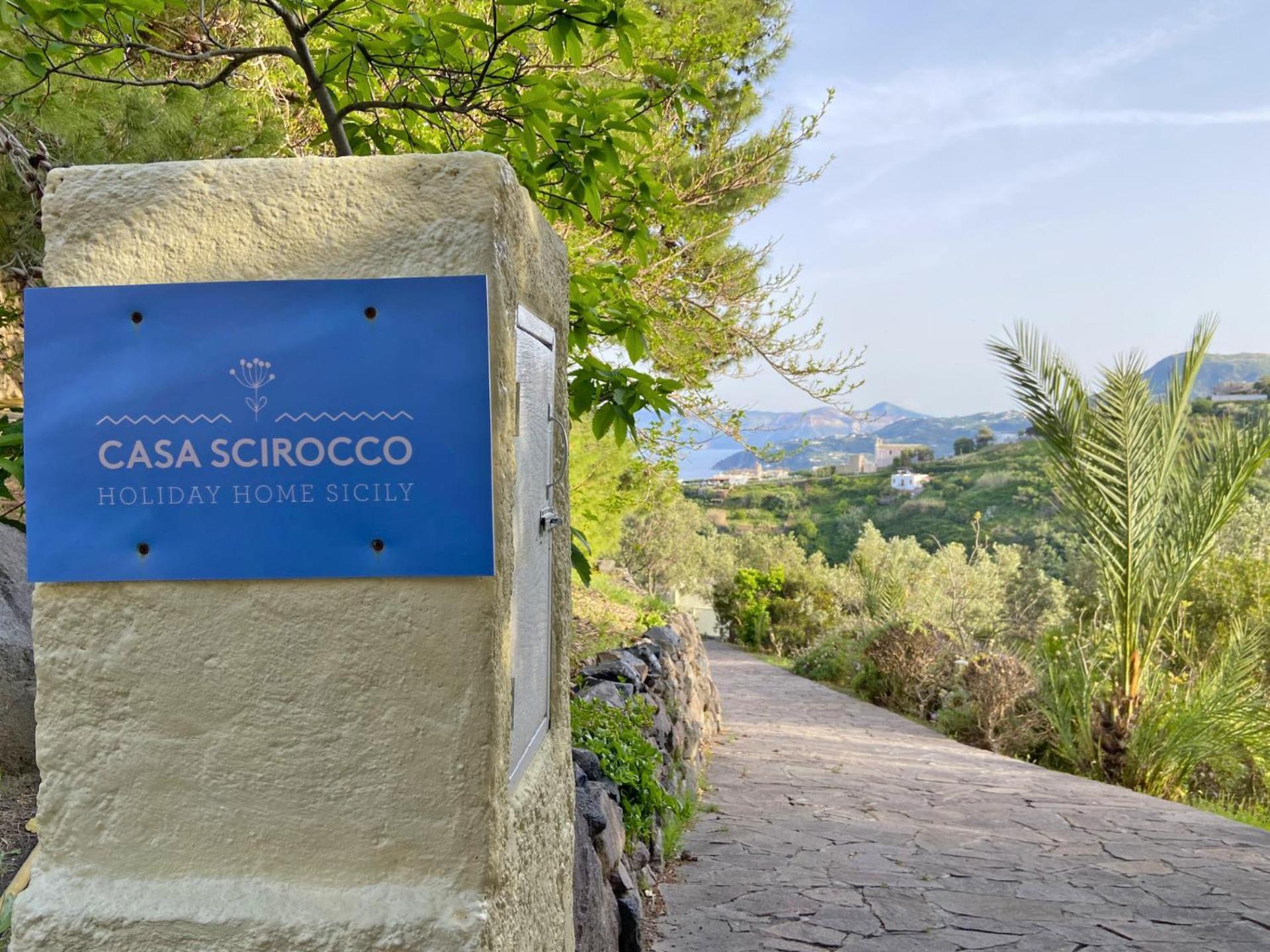 Вилла Casa Scirocco Lipari Экстерьер фото
